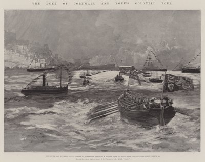 De koloniale tour van de hertog van Cornwall en York door Henry Charles Seppings Wright